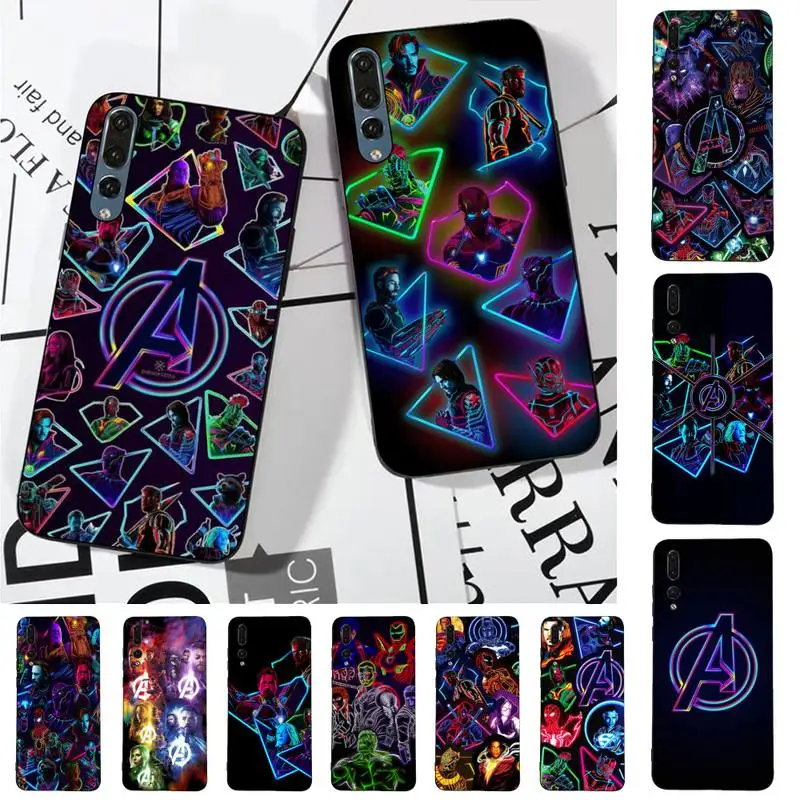 

Marvel Avengers comics Phone Case for Huawei P30 40 20 10 8 9 lite pro plus Psmart2019
