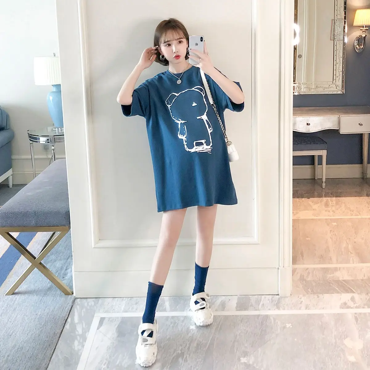 

Забавная Футболка для беременных и беременных 2022, красная женская футболка, новая одежда большого размера для мам