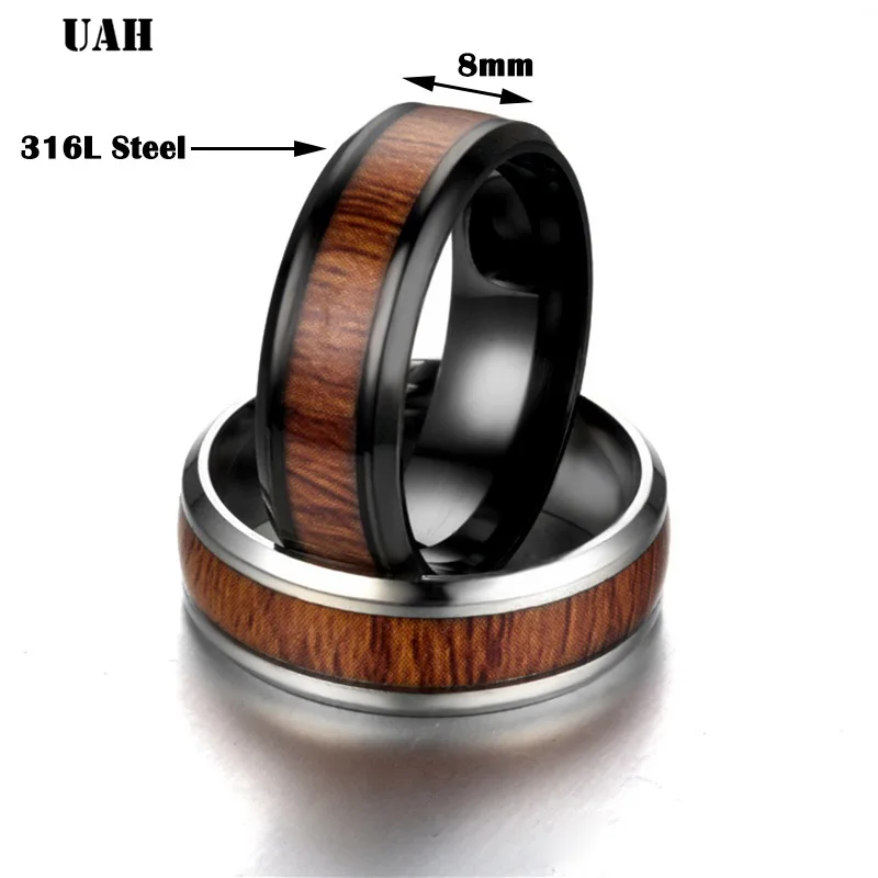 Полировочные мужские кольца с текстурой древесины грн обручальные из карбида