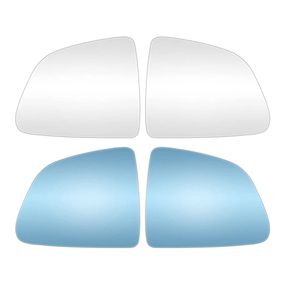 

2pcs Anti Dazzling Side Rearview Mirror Glass Lens Accessory for Tesla Model 3 / Y Automobiles Replacement Parts
