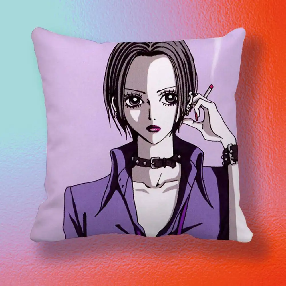 Фото Наволочка с двусторонним принтом Anime Cool Nana O-Osaki Line, однотонная, минималистичная, подходит для всех стилей спальни. №5