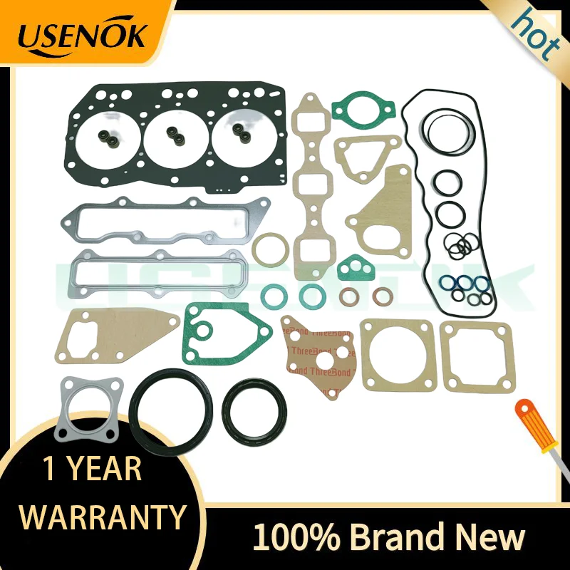 

Brand New Full Gasket Kit FOR Yanmar 3TNV82 Diesel Engine Repair Parts