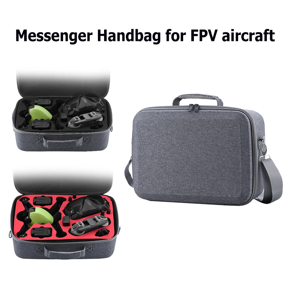 

Portable storage bag for DJI FPV UAV accessories Durable waterproof and sun-resistant fabric protection bag for DJI PFV 2-in-1