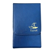 portable collection case dustproof holder double layer board game accessories deck poker anti scratch pu leather tarot card box