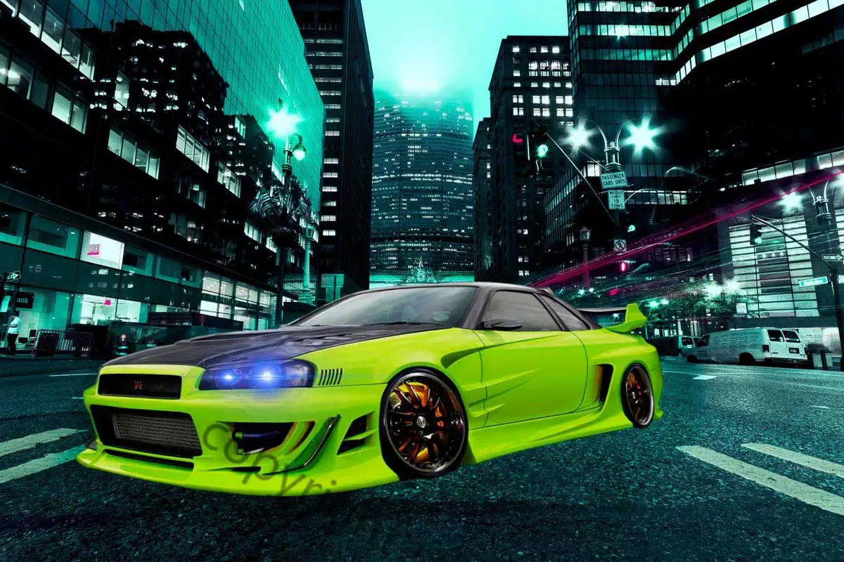 

Автомобиль Skyline City неоновый 2077 винтажный металлический знак оловянные пластины настенный Декор Ретро неоновая вывеска для клуба человек пе...