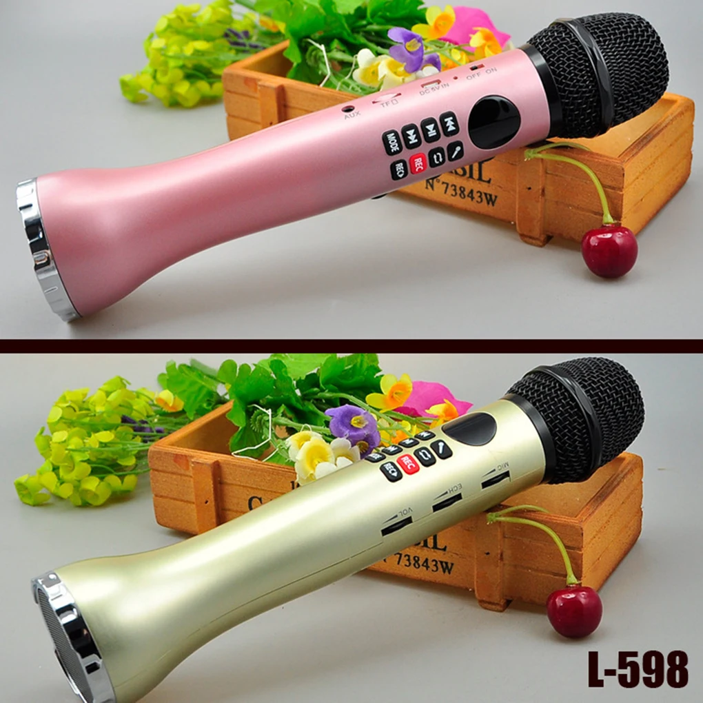 

L-598 профессиональный микрофон K Song, беспроводной микрофон для караоке