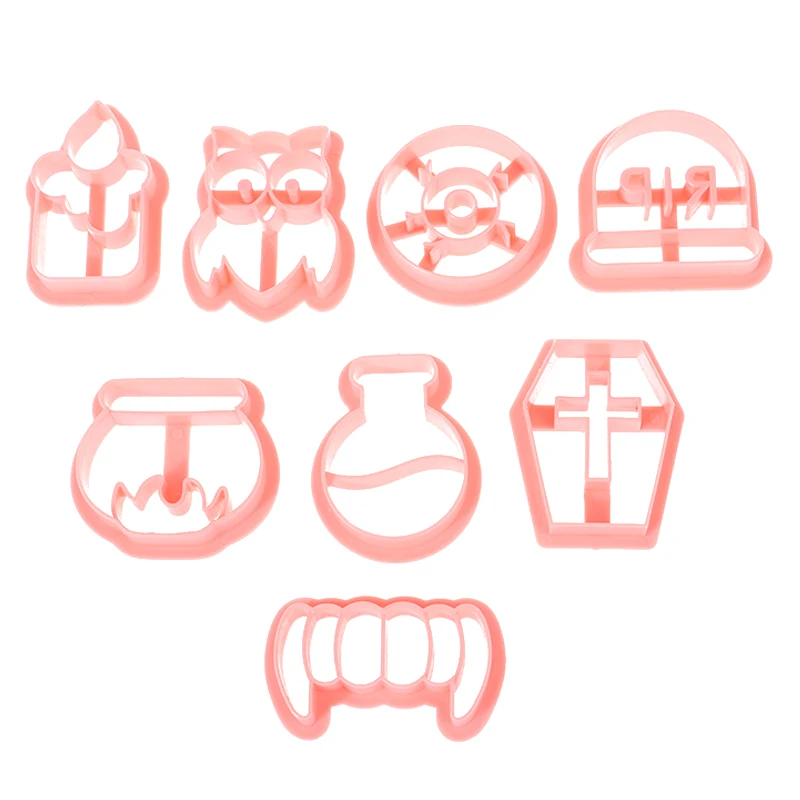 3D Форма Для Формочки Шоколадных Конфет На Хэллоуин Пластиковый Инструмент