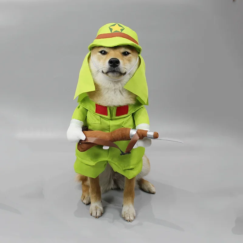 

Halloween Dog Clothes Funny Pet Dogs Cosplay Costumes Sets Halloween Dog Costume Comical Outfits for Pet Cat Party Clothing