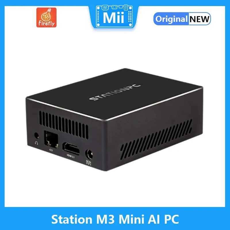 M3 Mini Gaming Pc Free Sdk Open Source 1080p/4k/8k Hd Display, 8-core Processor Multiple Interfaces Rk3588s