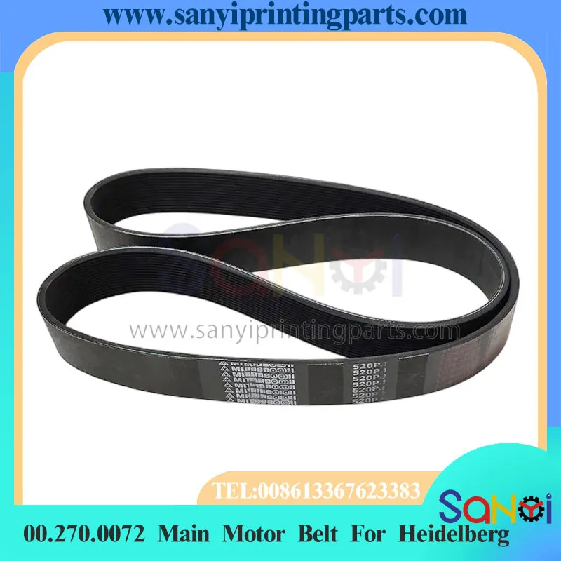 Лучшее качество 00.270.0072 Ремень основного двигателя для деталей печатной машины