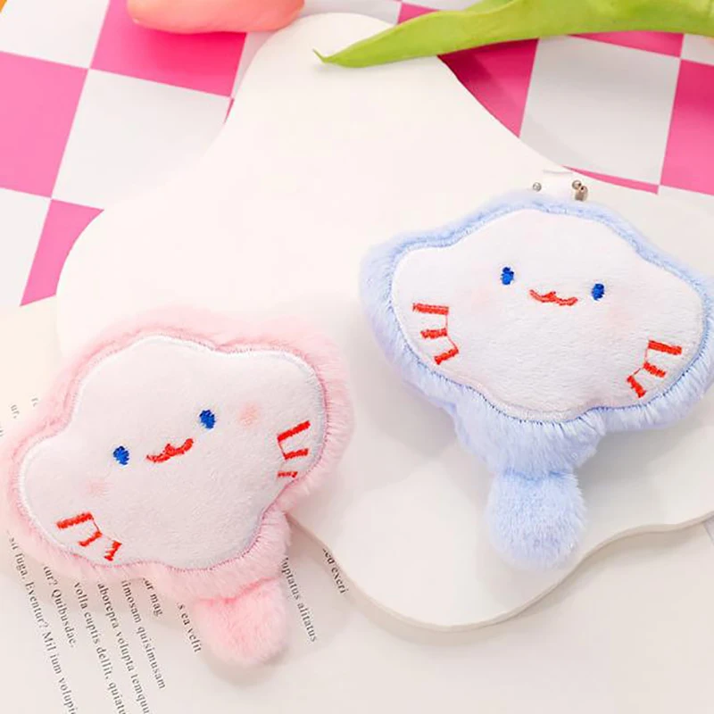 Мультяшный луч плюшевая подвеска брелок милая забавная мягкая Манта Подвеска