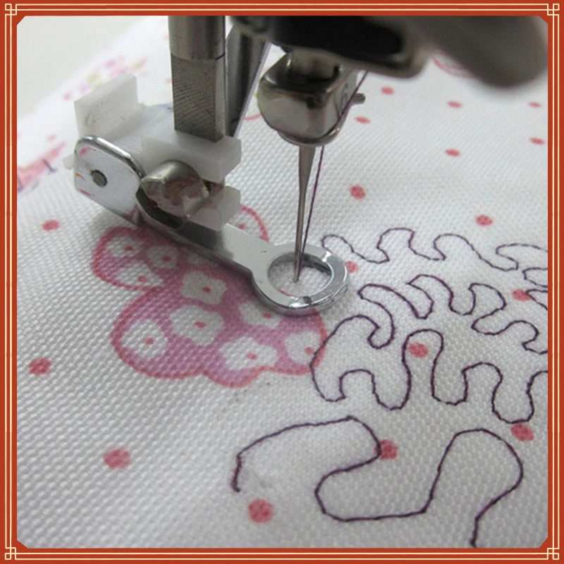 

DARNING FREE MOTION FOOT для певицы с низким хвостовиком, Brother, Janome Elna Simplicity Necchi 006016008-P AA7135