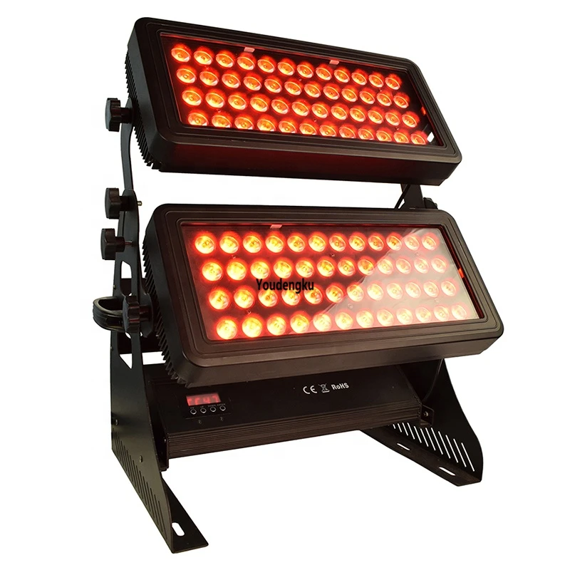 

Waterproof Stage Light Outdoor Lighting Wall Washer Wash Uplight 96x15w 5 in1 rgbwa Led City Color dmx stage light