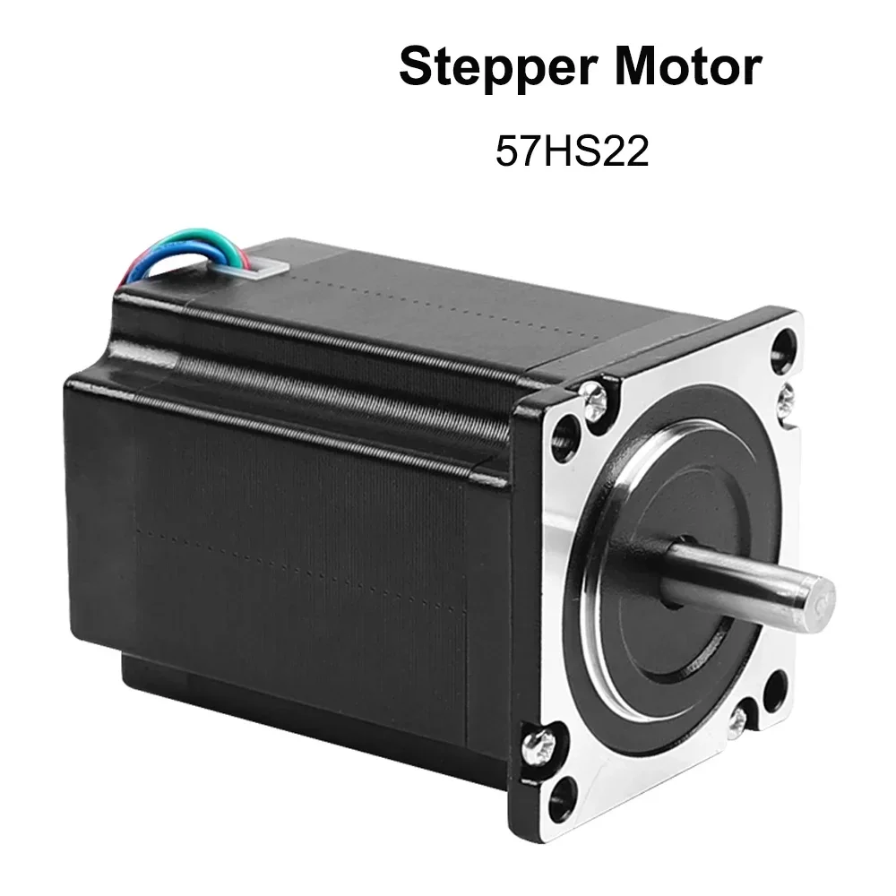 Двухфазный шаговый двигатель Leadshine 57HS22 NEMA23 5 A Длина 81 мм вал 8