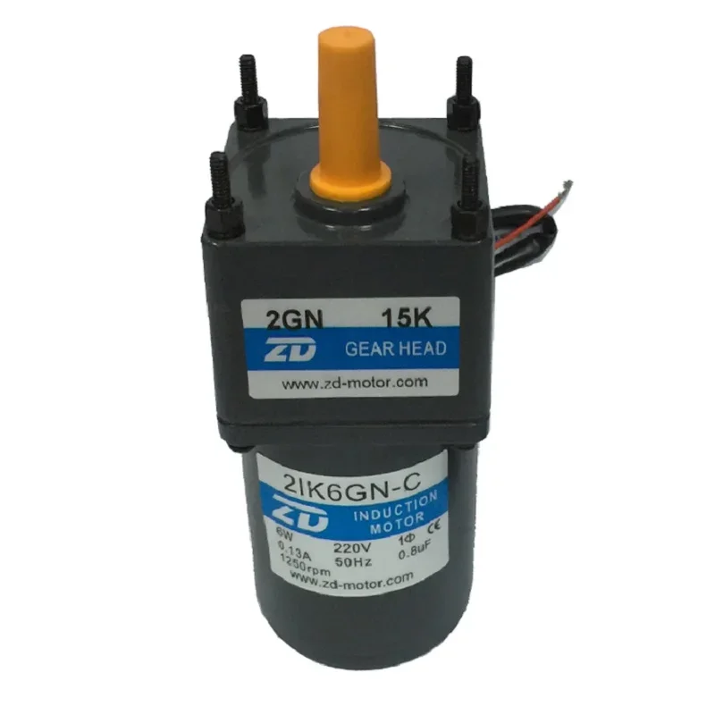 Индукционный двигатель переменного тока ZD 6 Вт 220 В 2IK6GN-C скоростной 2IK6RGN-C с