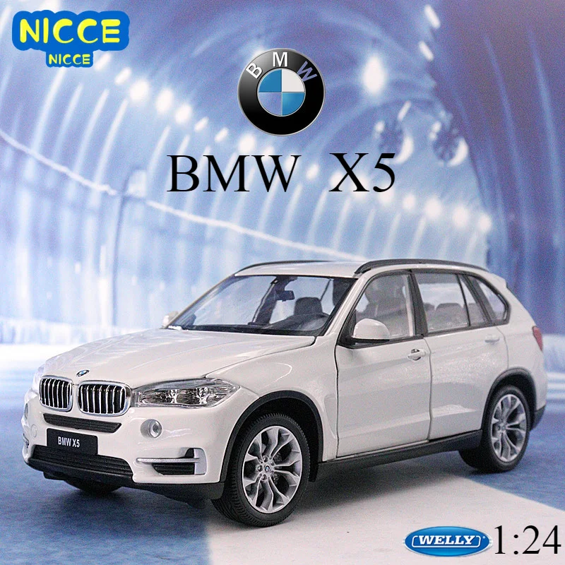 

WELLY 1:24 BMW X5 SUV Off-road Diecast Toy Car Vehicle Simulation Model Classic Metal Alloy Car Toy for Kids Gift Collection B85
