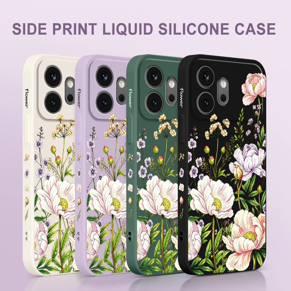 Фото Чехол для телефона Peony Patch для Huawei Honor 600 400 300 200 100 90 Pro Lite Smart Magic 8 7 4, силиконовый мягкий чехол №3