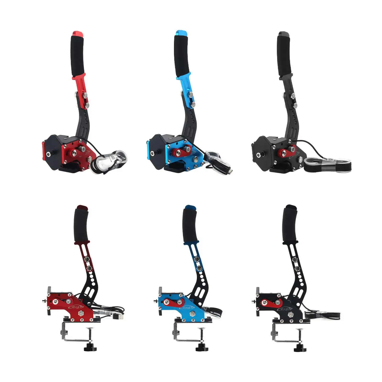 

USB Handbrake Strength Habit Memory Easy to Mount Professional Easy to Use PC Game USB Handbrake for Games G27 Parts Accessories