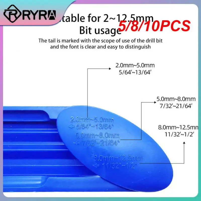 

Набор насадок для дрели, 2,0-12,5 мм, 5/8/10 шт.