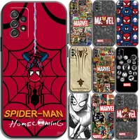 marvel iron man spiderman phone cases for xiaomi redmi poco x3 gt x3 pro m3 poco m3 pro x3 nfc x3 mi 11 mi 11 lite funda