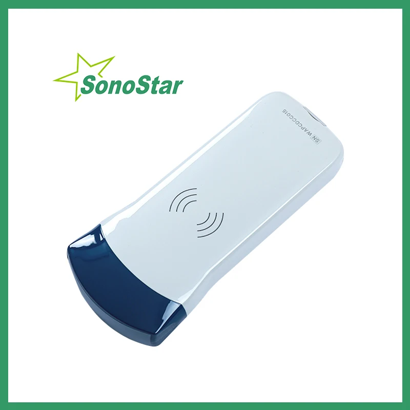 Фото Sonostar беспроводной ультразвуковой выпуклый зонд сканер портативный аппарат WIF USG ручной 3,5/5 МГц цветной доппплер 128 элемент sono №2