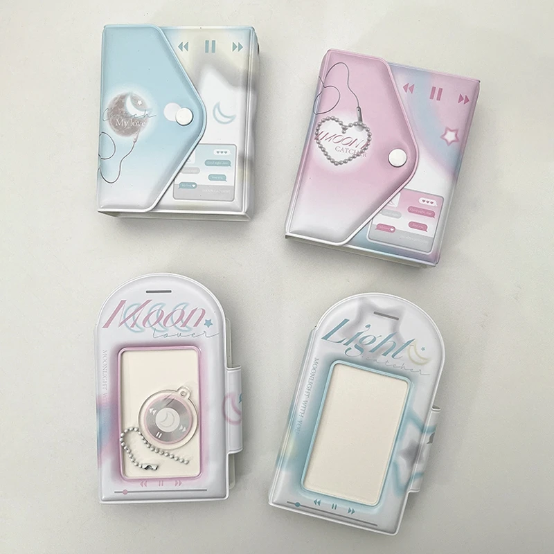 Папка для фотографий 3-дюймовый фотоальбом Kpop подвесной держатель фотокарточек