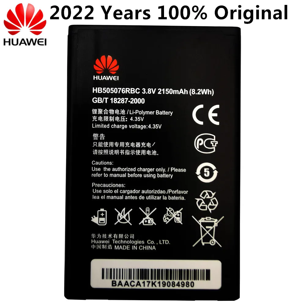 

Аккумулятор HB505076RBC 2150 мАч для оригинальных батарей Huawei A199 C8815 G606 G610 G700 G710 G716 G610S мобильный телефон