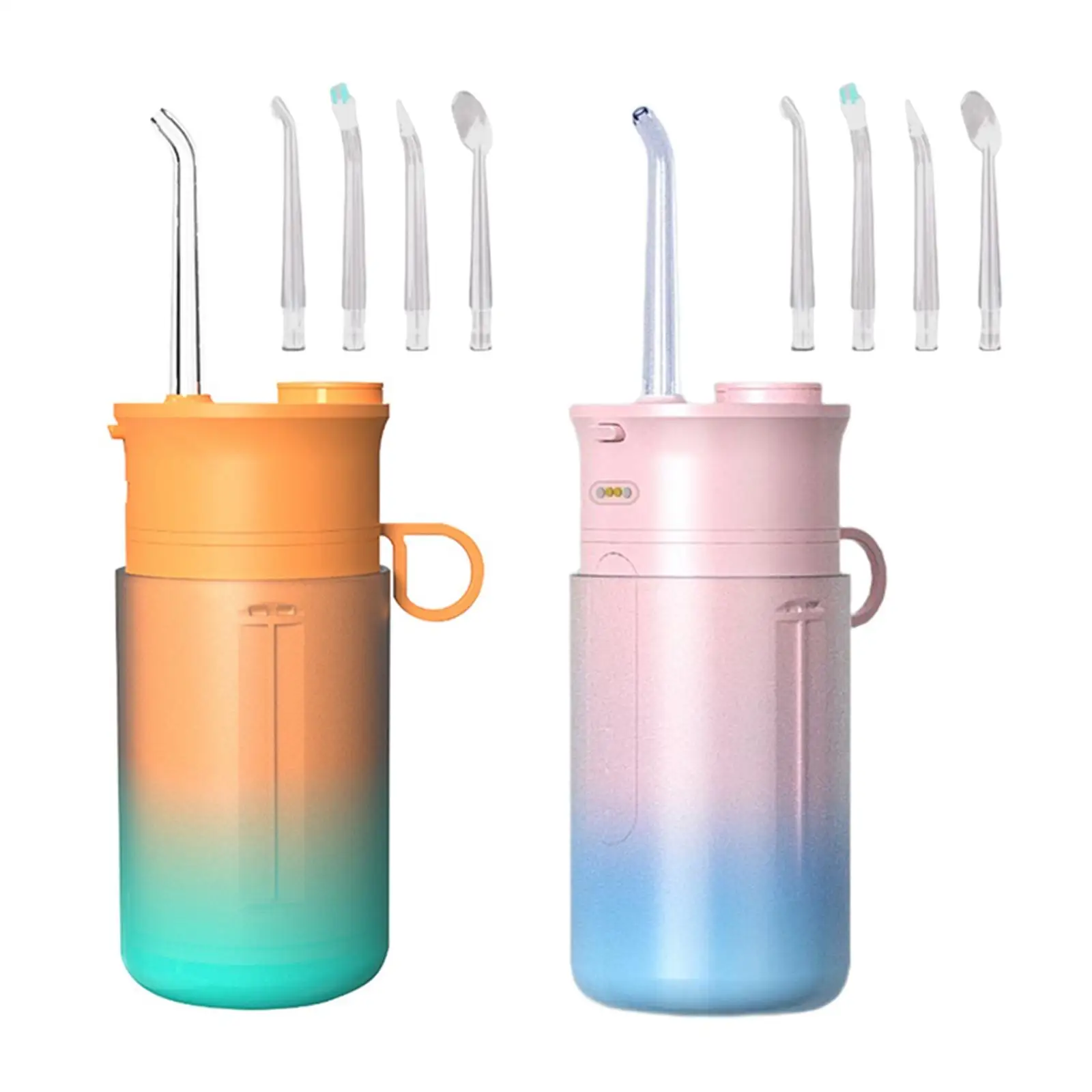 

Cordless Oral Irrigator Portable Rechargeable 200ml with 3 Modes