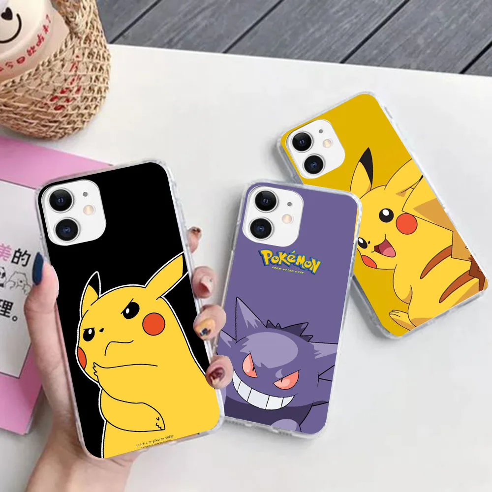 MR-18 Cute Pokemon Silicone чехол для Infinix Note 6 7 8 8i 11 11S 12 G96 30 S5 VIP Lite Pro