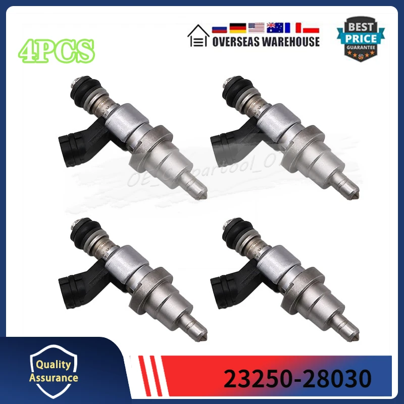 

Набор из 4 топливных форсунок для Toyota Allion Avensis caldine Gaia Nadia Opa Premio Vista Voxy 23250-28030 2325028030