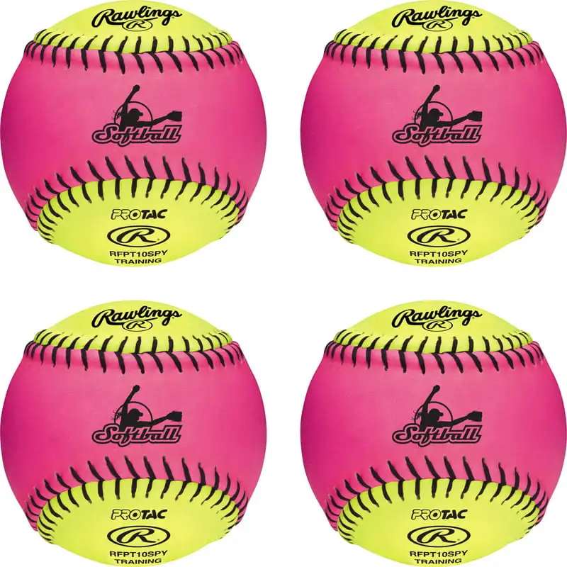 

Official League Recreational Use Fastpitch Softballs, 10 inch, 4 Count