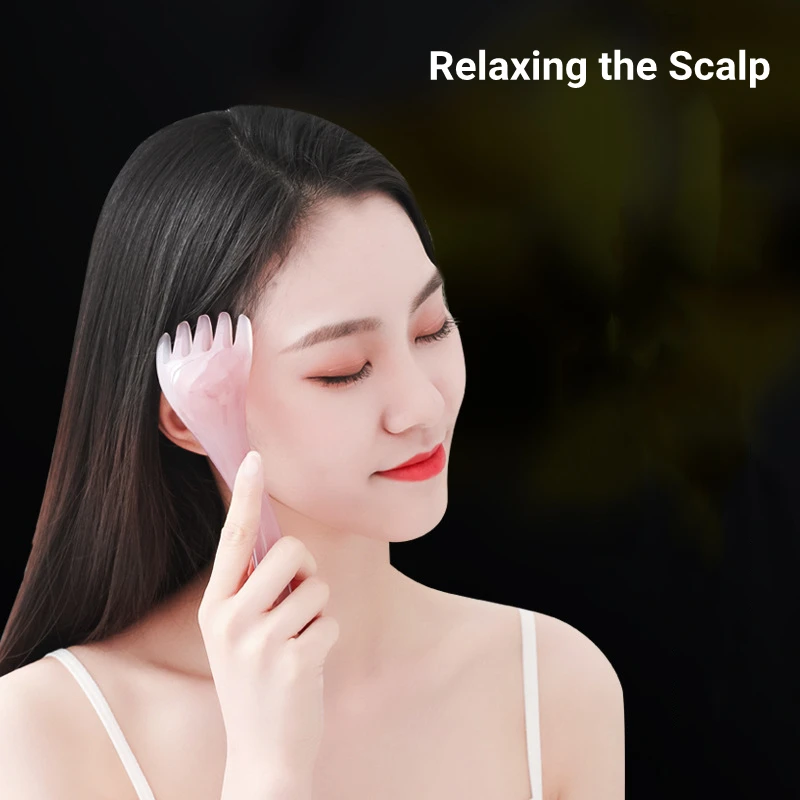 

5-Claw Head Massager Resin Skin-friendly Material Smooth and Comfortable Neck Shoulder Massage Body Relaxtion Scalp Massager