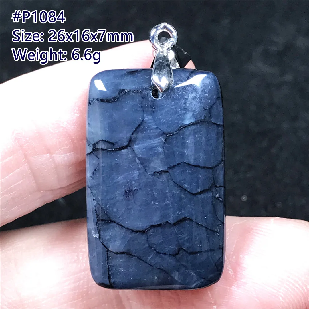 

Natural Blue Yellow Pietersite Pendant For Women Men Healing Love Gift Crystal Stone Beads Silver Energy Gemstone Jewelry AAAAA