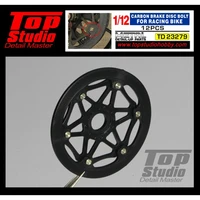 top studio td23279 112 carbon brake disc bolt for racing bike 12pcs model car detail up set modifications hand made model