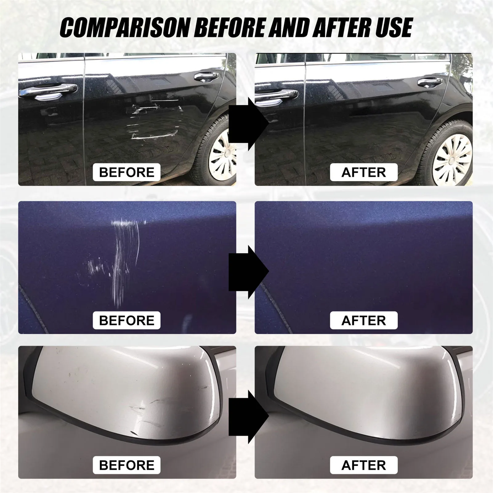 Car Scratch Removal Cream Multipurpose Car Scratches Repair Effective Polish And Paint Restorer Rubbing Compound For Swirl Marks