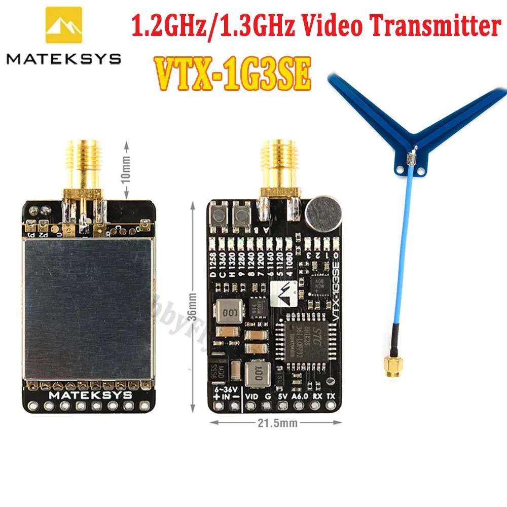 Видеопередатчик Matek VTX 6-36 в 1 2 ГГц 9 каналов 3 МВт 25 0 | Игрушки и хобби