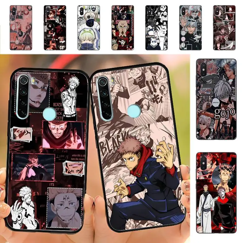 

Jujutsu Kaisen Phone Case for Redmi Note 8 7 9 4 6 pro max T X 5A 3 10 lite pro