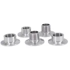 Санитарный Соединитель с тремя зажимами, 14 дюйма, 38 дюйма, 12 дюйма, 34 дюйма, 1 дюйм, наружная и внутренняя резьба NPT, 0,5 дюйма, 1,5 дюйма, 2 дюйма, нержавеющая сталь, для домашнего пивоварения