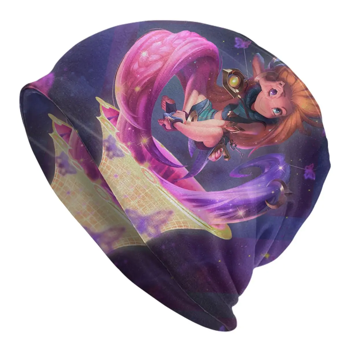 

Головной убор из «Лига Легенд», вязаная шапка, шапочки в стиле хип-хоп для любителей видеоигр на открытом воздухе, облегающие шапки, шапки унисекс, весенняя шапка двойного назначения