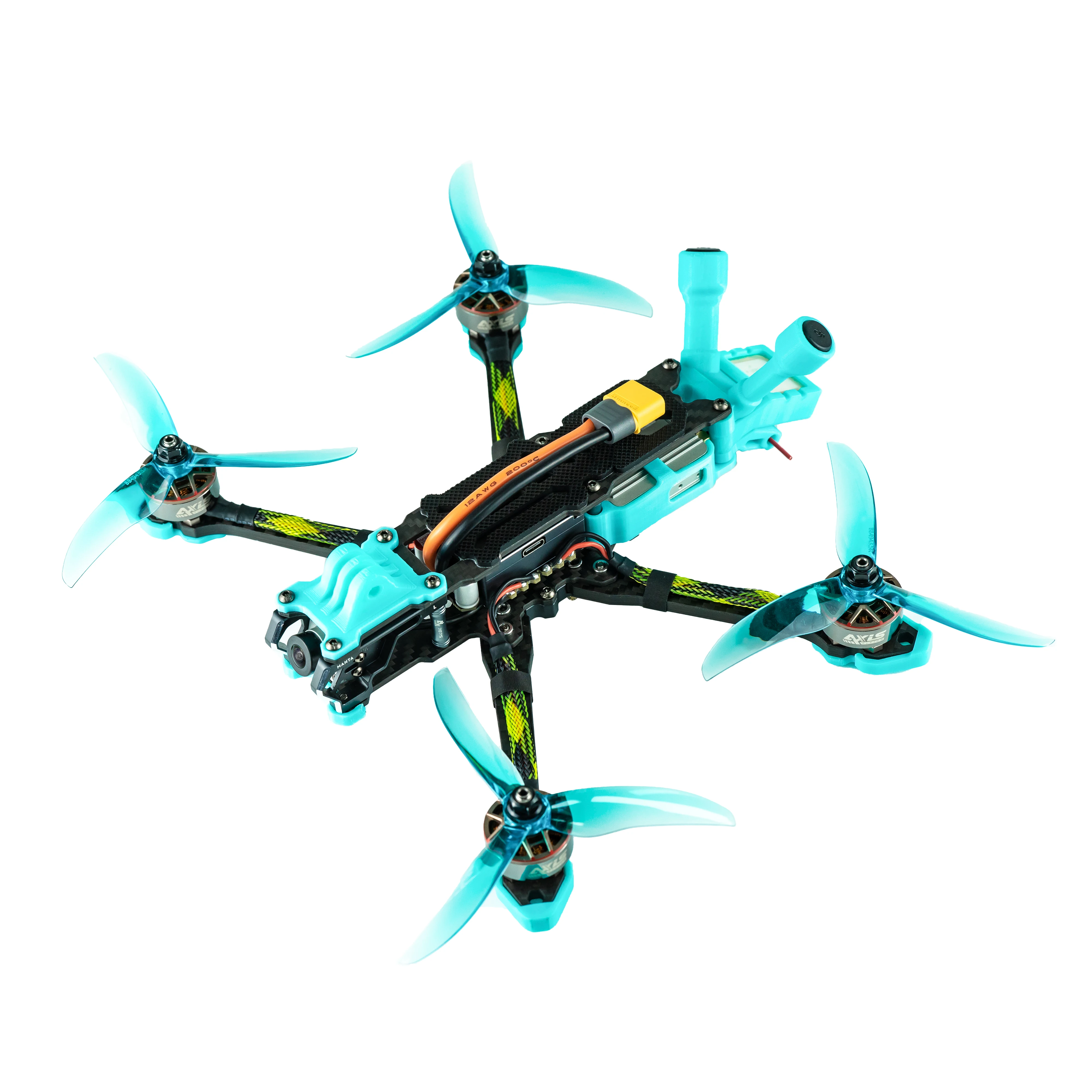 

MANTA5" / 5inch FPV Drone / Analog 5.8G / HD / Freestyle Squashed X Drone / GPS