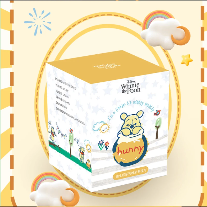 Силиконовый ночник Винни-Пух настольная лампа для защиты глаз от сна и кормления