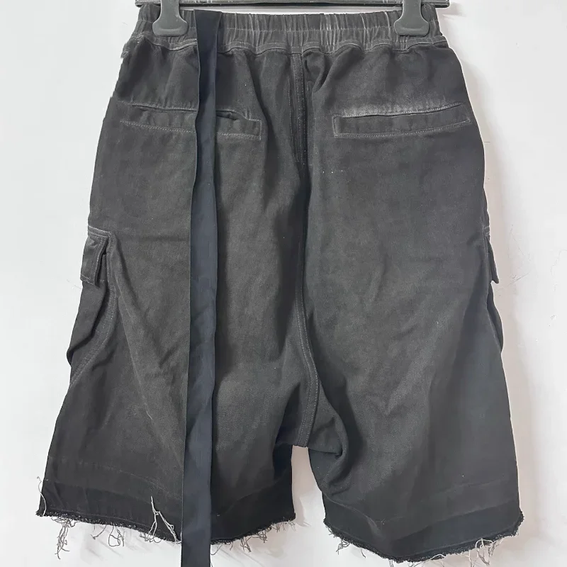 Шорты-карго женские 24SS jports R0 Y2k уличная одежда для мужчин серые джинсовые шорты