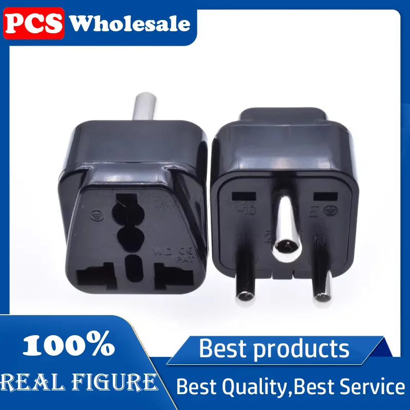 Маленький дорожный преобразователь мощности, Стандартный, для Южной Африки, с тремя круглыми ножками, штепсельная Вилка для Шри-Ланки, Индии, Непала