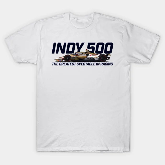 

2021 Men/Women's Summer White Street Fashion Hip Hop Indy Greatest Spectacle Indy 500 T-shirt Cotton Tees Short Sleeve Tops