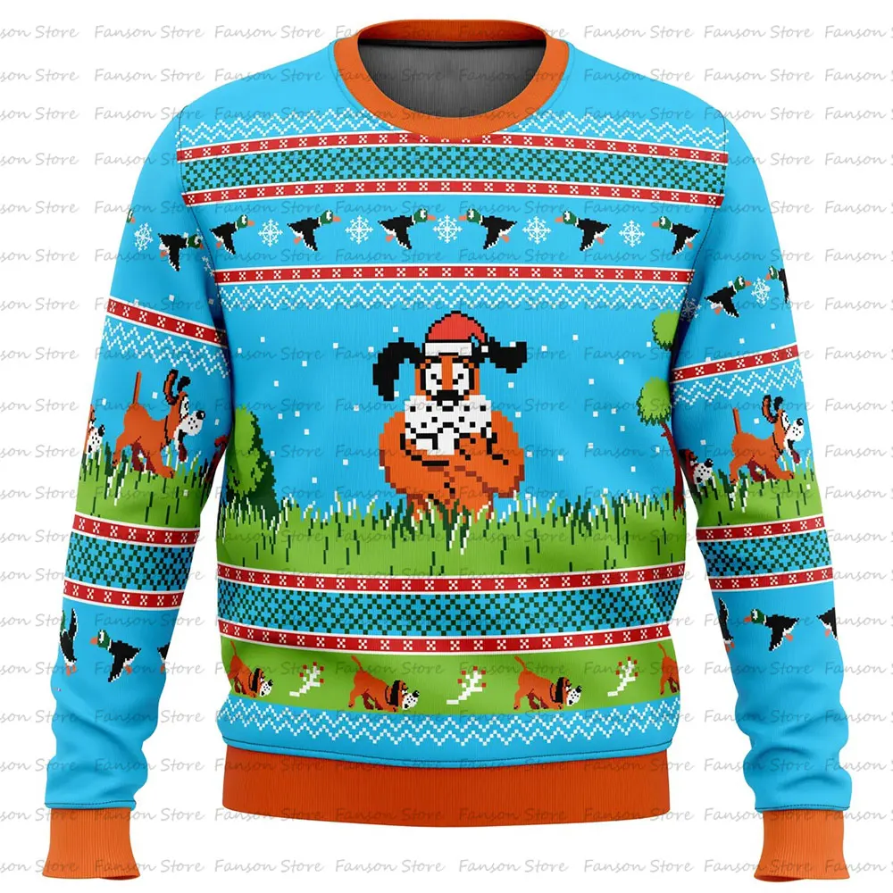 Duck Oververdose-Pull de Noël pour hommes женские Sweat à capuche couple Dessin animé jeu Anime Y-2025 Mode Nouv