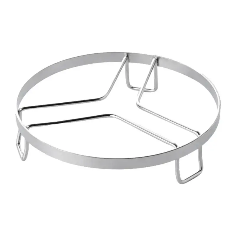 

Steamer Rack Creative stainless steel grill steamer Round Cooling Rack multifunctional egg steamer plate for Oven Cooker