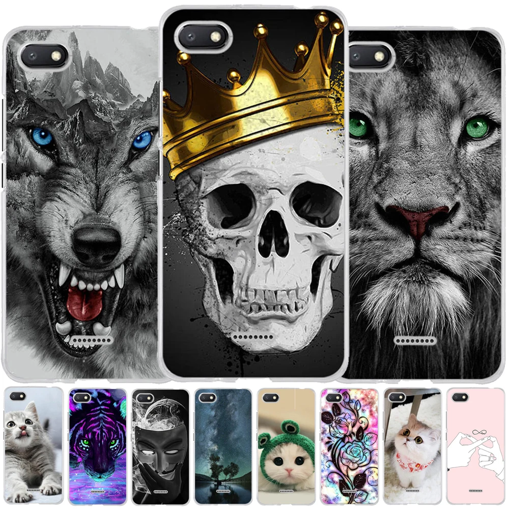 

Case For Xiaomi Redmi 6A 4A 5A Cover Cat Phone Case For Xiaomi Redmi 5A 6A 4A Case Silicone 3d TPU Coque For Redmi 6A Funda Capa