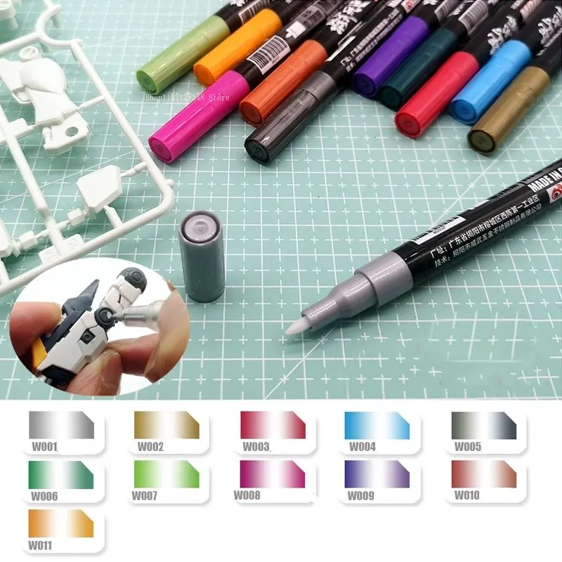 Метал-маркер Gundam Mecha 11 цветов