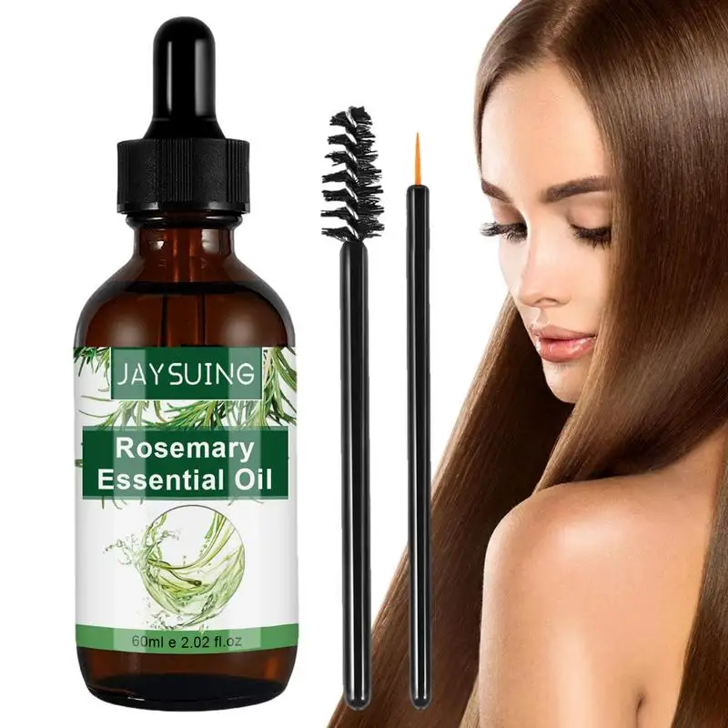 

60ml Moisturize Rosemary Oil Skin Care Essence Refreshing Essential Oils For Nourish The Scalp And Dry Skin Enhanced Hair Shine