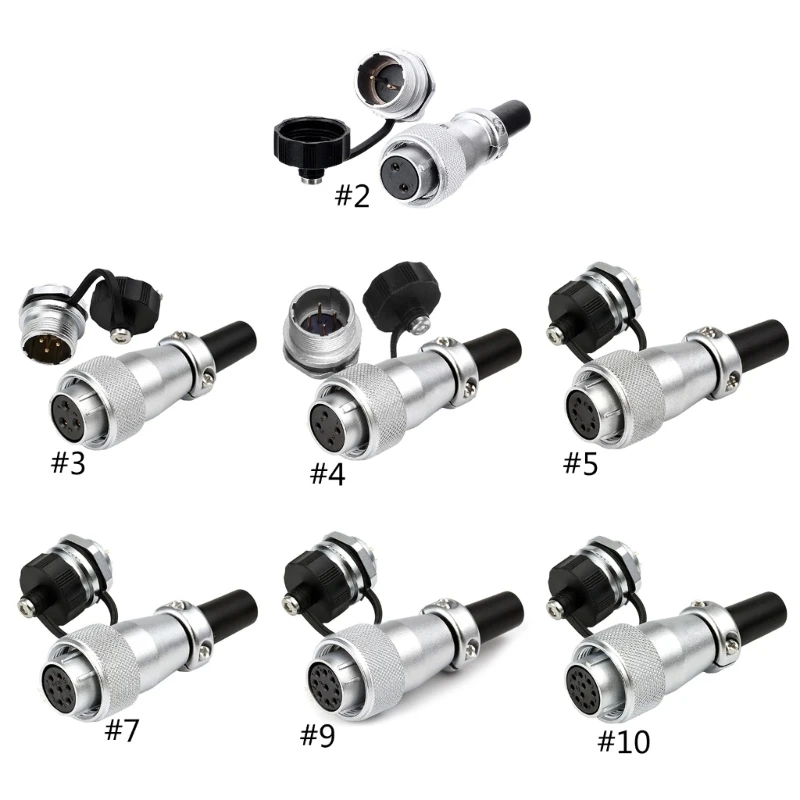 WEIPU WS16 TQ + ZM Водонепроницаемые разъемы Авиационные мужские и женские розетки 2 3 4 5 7